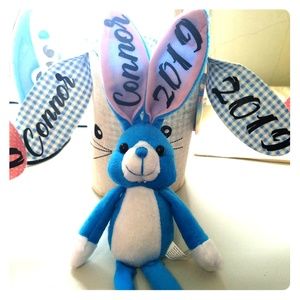 Easter naskets/stuffee bunnies